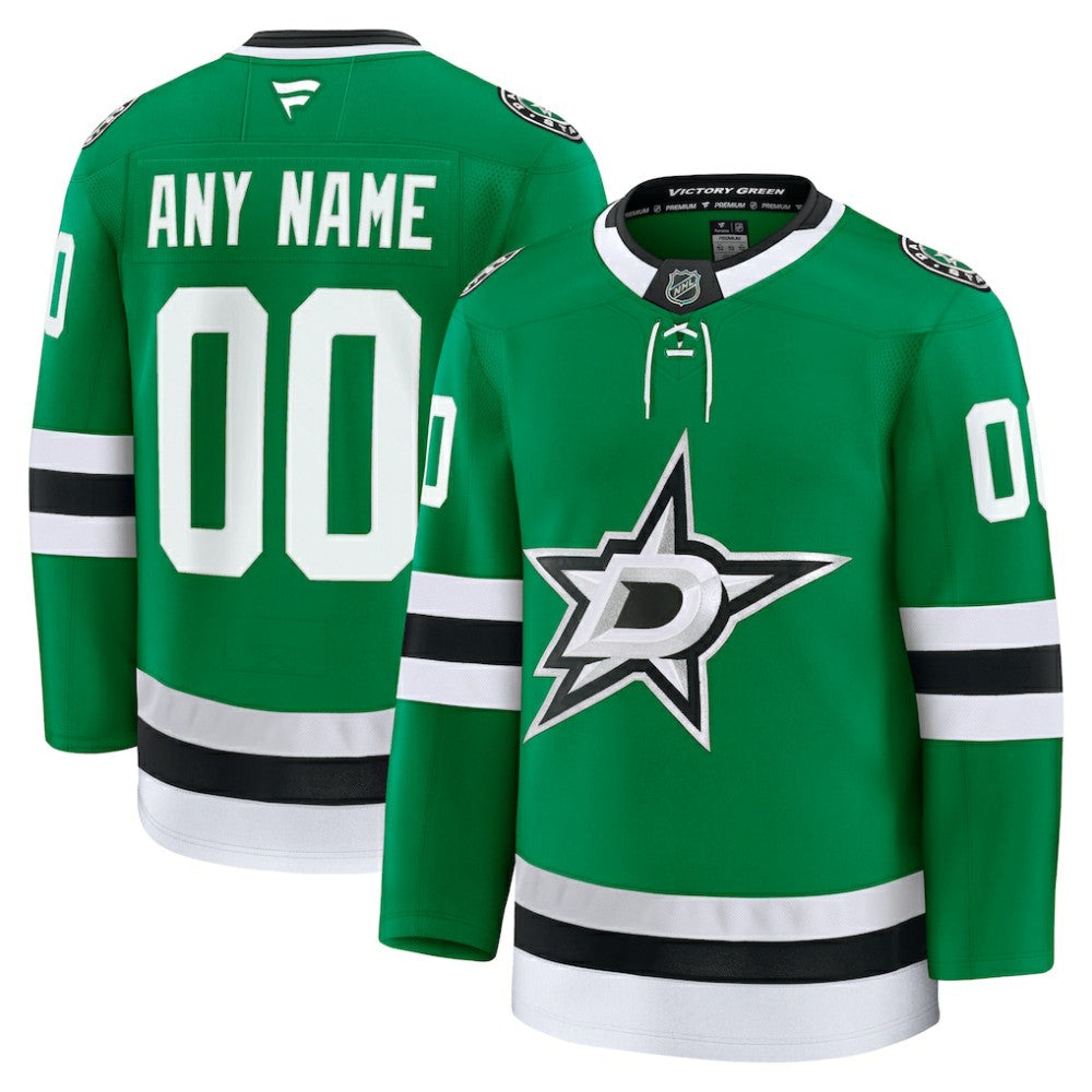 Dallas Stars Fanatics Home Premium Custom Jersey - Kelly Green | Fanatics discount