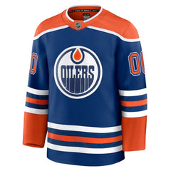 Edmonton Oilers Fanatics Home Premium Custom Jersey - Royal | Fanatics discount