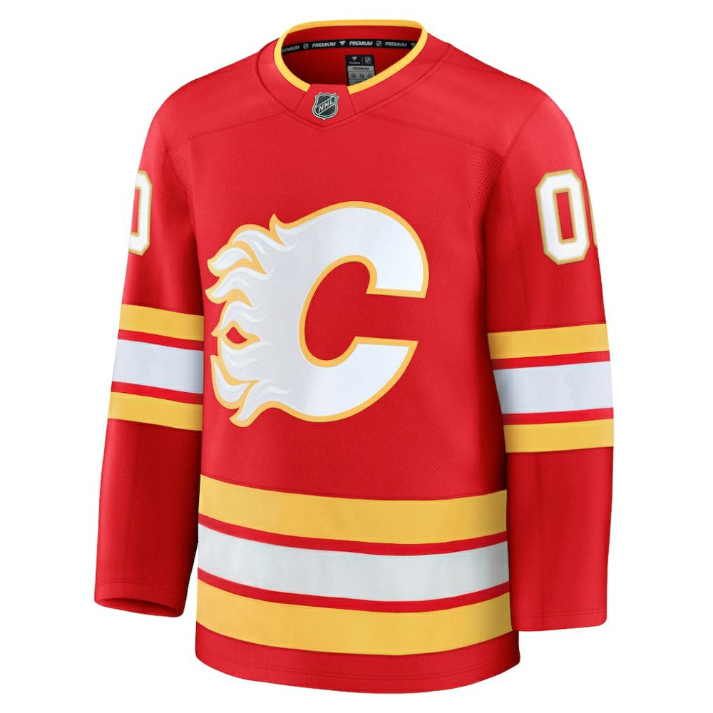 Calgary Flames Fanatics Home Premium Custom Jersey - Red | Fanatics online