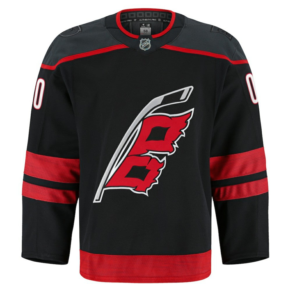 Carolina Hurricanes Fanatics Home Authentic Pro Custom Jersey - Black | Fanatics on sale