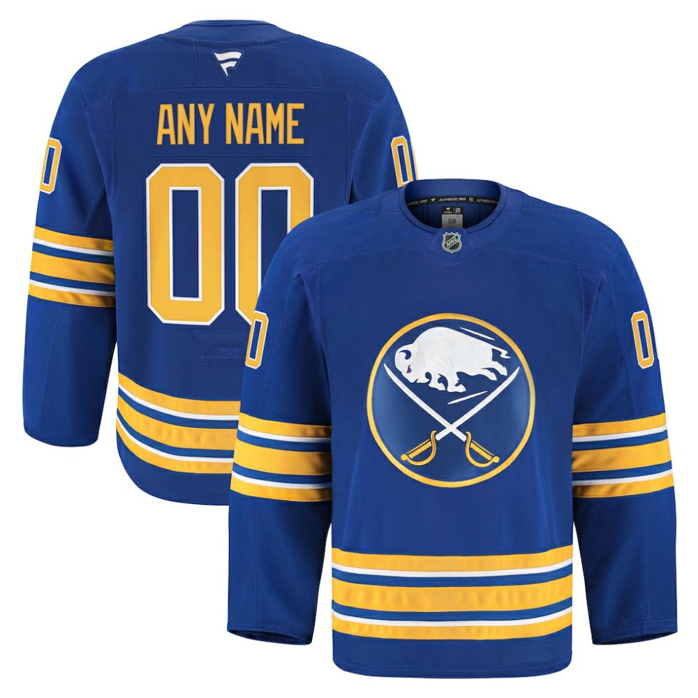 Buffalo Sabres Fanatics Home Authentic Pro Custom Jersey - Royal | Fanatics near me