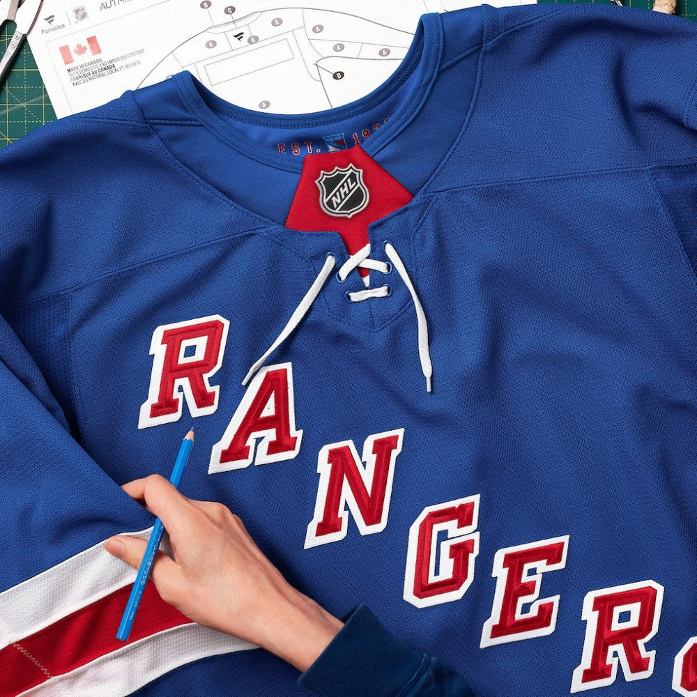 New York Rangers Fanatics Home Authentic Pro Custom Jersey - Royal | Fanatics discount