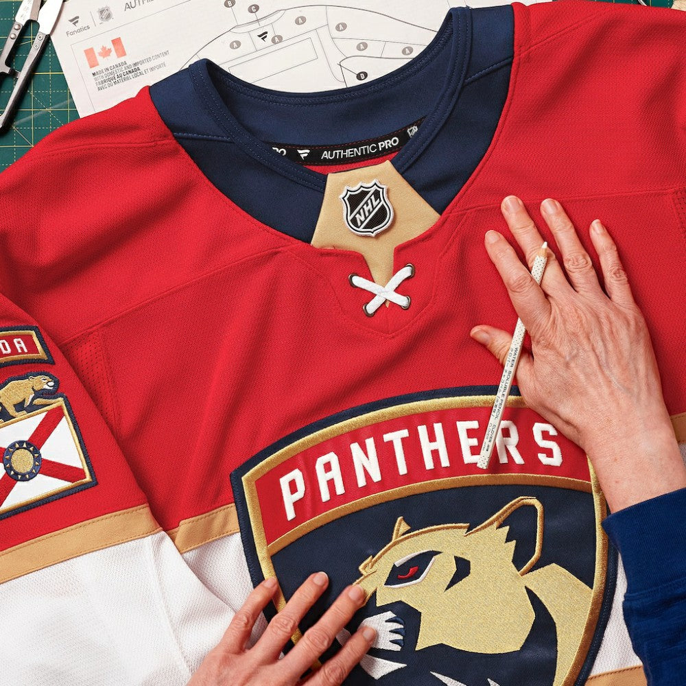 Florida Panthers Fanatics Home Authentic Pro Custom Jersey - Red | Fanatics Clearance