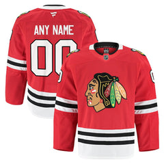 Chicago Blackhawks Fanatics Home Authentic Pro Custom Jersey - Red | Fanatics Lifestyle