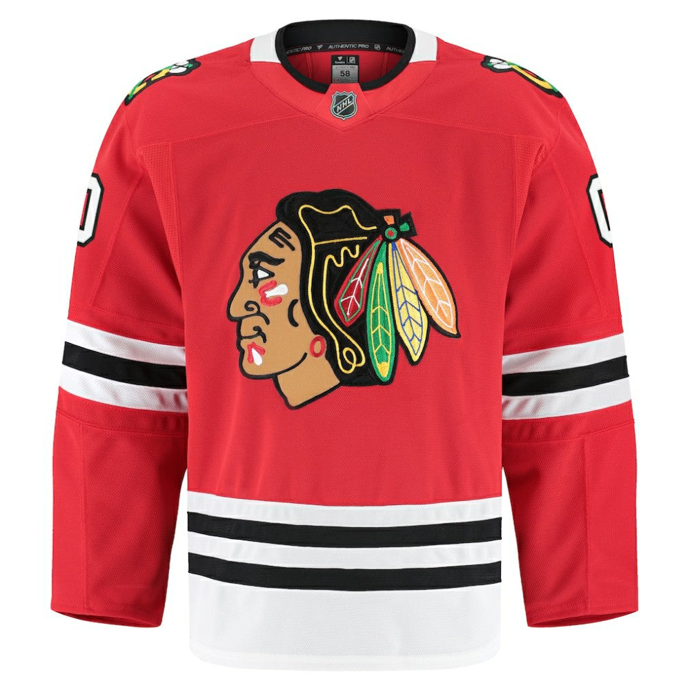 Chicago Blackhawks Fanatics Home Authentic Pro Custom Jersey - Red | Fanatics Lifestyle