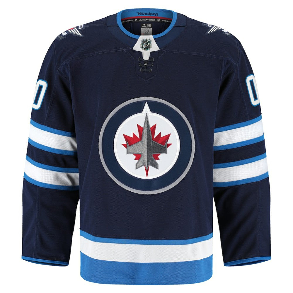 Winnipeg Jets Fanatics Home Authentic Pro Custom Jersey - Navy | Fanatics Clearance