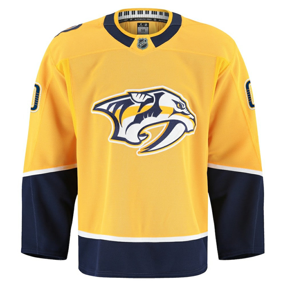 Nashville Predators Fanatics Home Authentic Pro Custom Jersey - Gold | Fanatics on sale