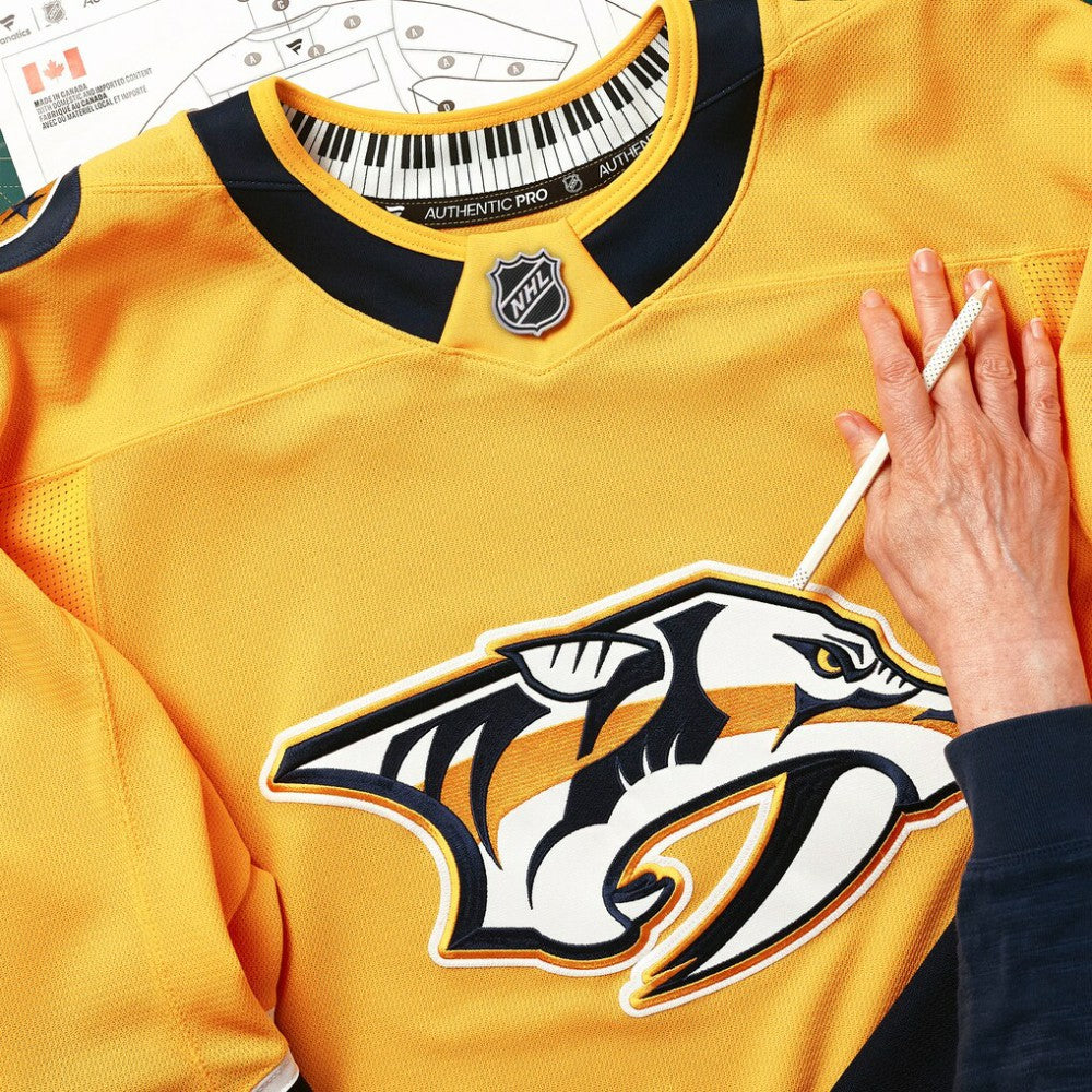 Nashville Predators Fanatics Home Authentic Pro Custom Jersey - Gold | Fanatics on sale