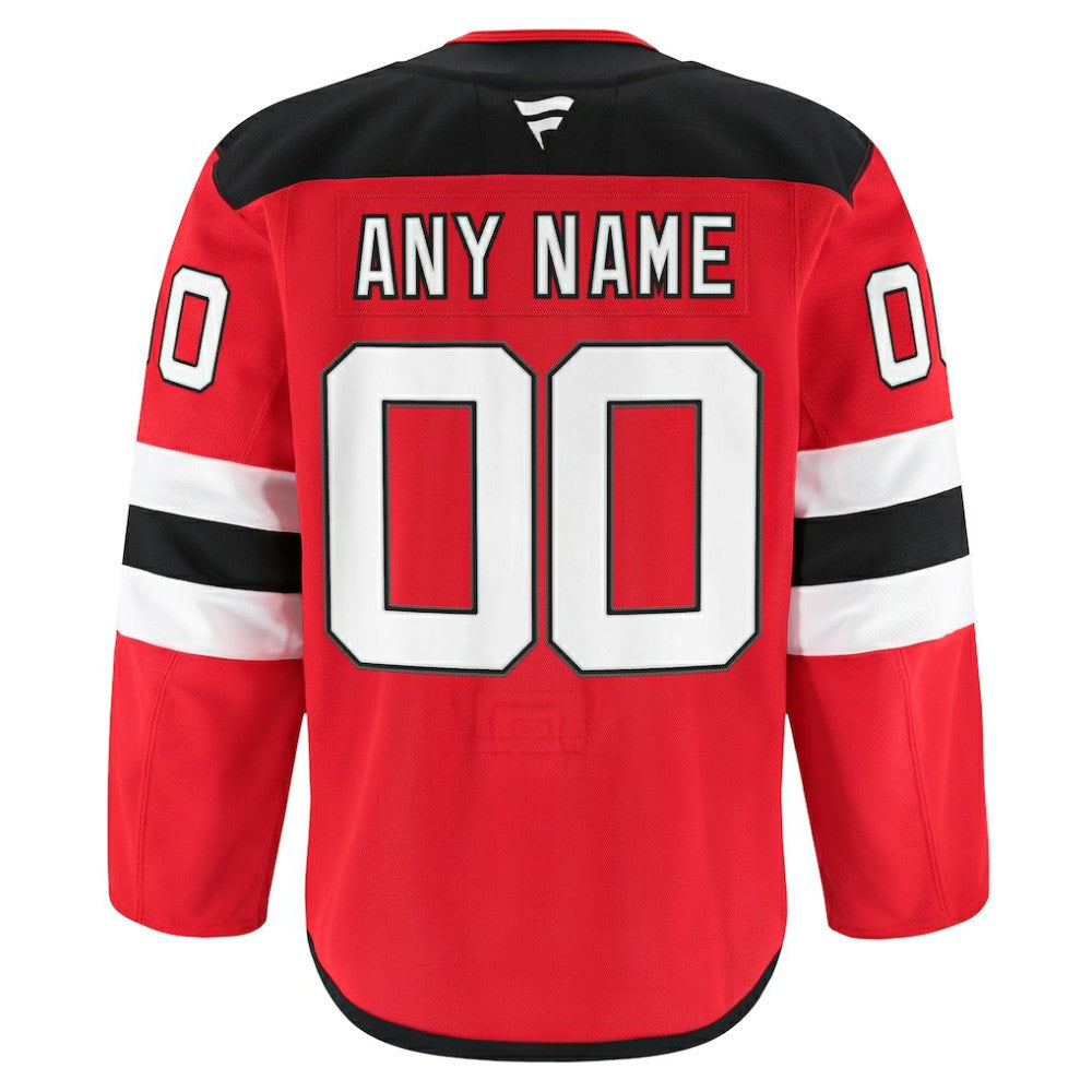 New Jersey Devils Fanatics Home Authentic Pro Custom Jersey - Red | Fanatics Clearance