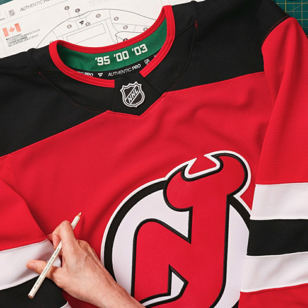 New Jersey Devils Fanatics Home Authentic Pro Custom Jersey - Red | Fanatics Clearance