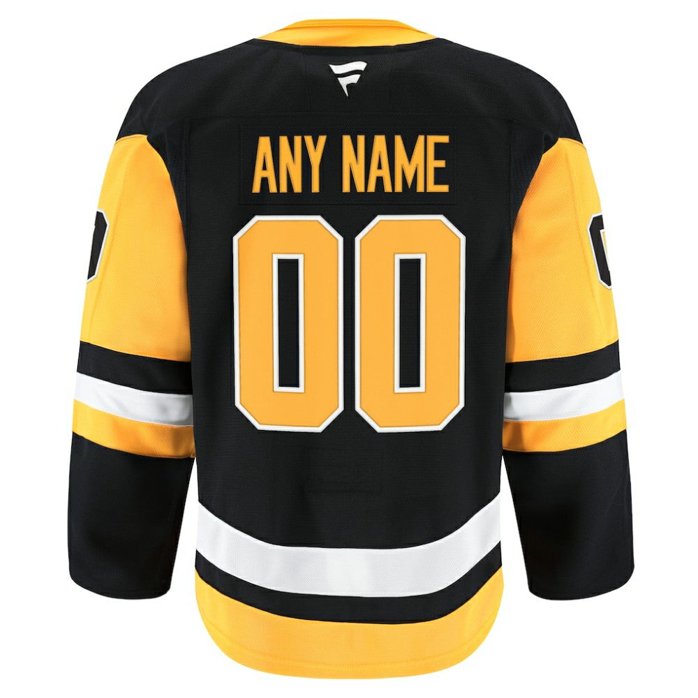 Pittsburgh Penguins Fanatics Home Authentic Pro Custom Jersey - Black | Fanatics discount