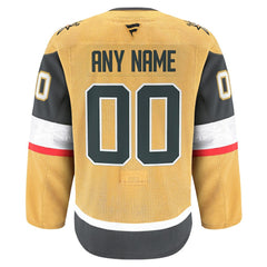 Vegas Golden Knights Fanatics Home Authentic Pro Custom Jersey - Gold | Fanatics sale