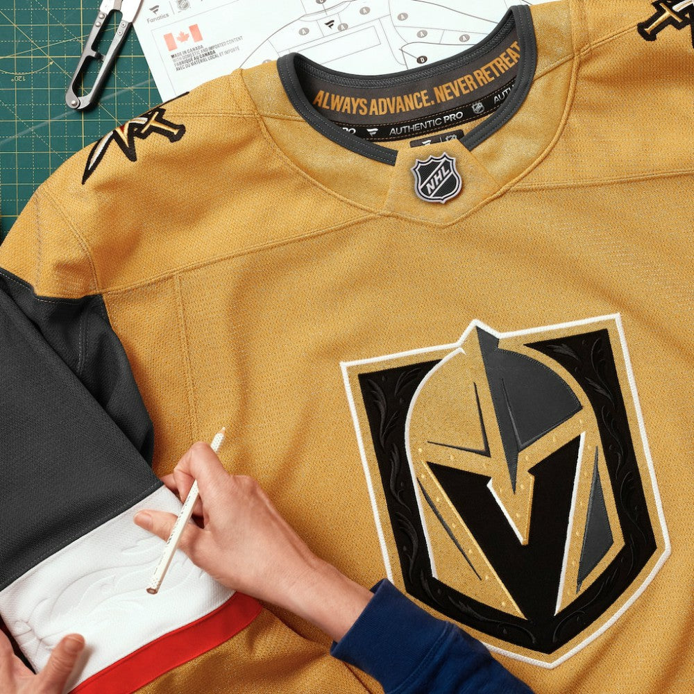 Vegas Golden Knights Fanatics Home Authentic Pro Custom Jersey - Gold | Fanatics sale