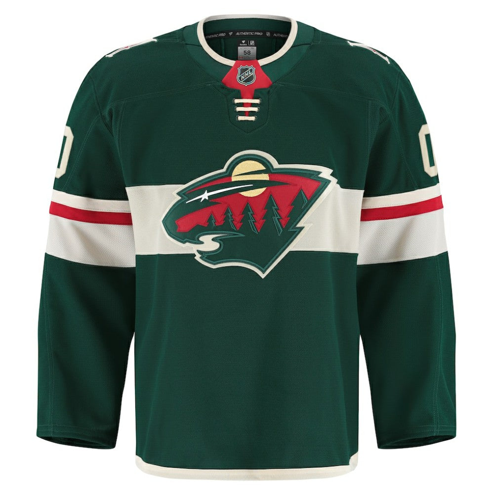 Minnesota Wild Fanatics Home Authentic Pro Custom Jersey - Green | Fanatics online