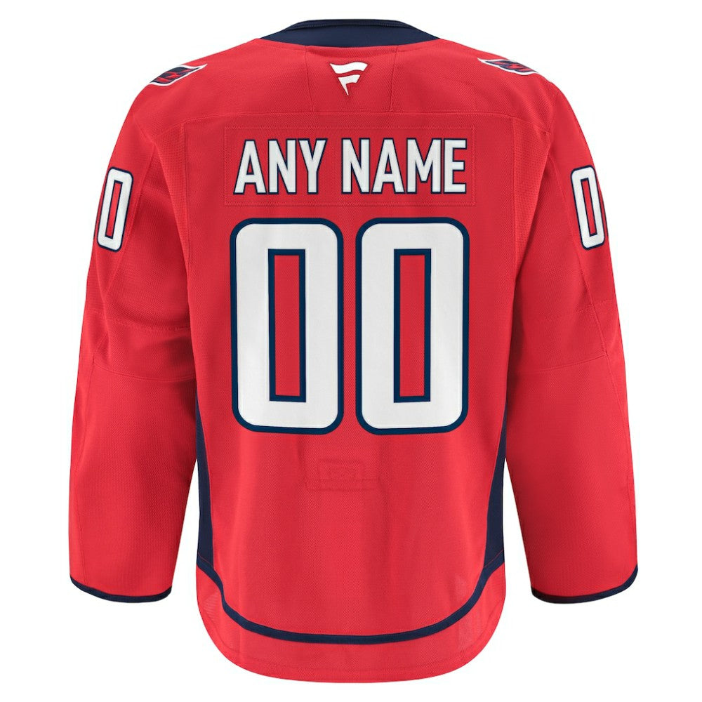 Washington Capitals Fanatics Home Authentic Pro Custom Jersey - Red | Fanatics near me