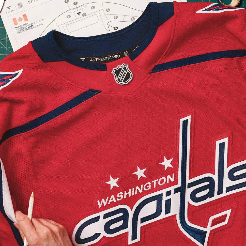Washington Capitals Fanatics Home Authentic Pro Custom Jersey - Red | Fanatics near me