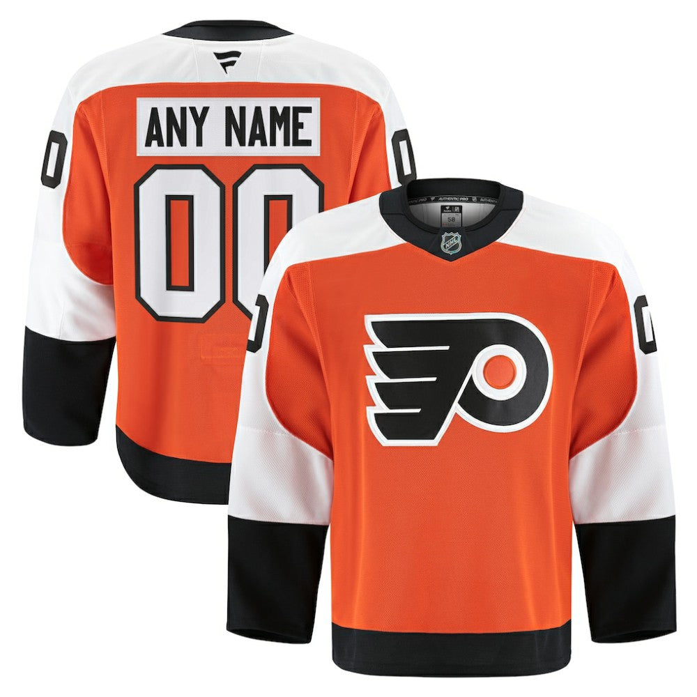 Philadelphia Flyers Fanatics Home Authentic Pro Custom Jersey - Orange | Fanatics on sale