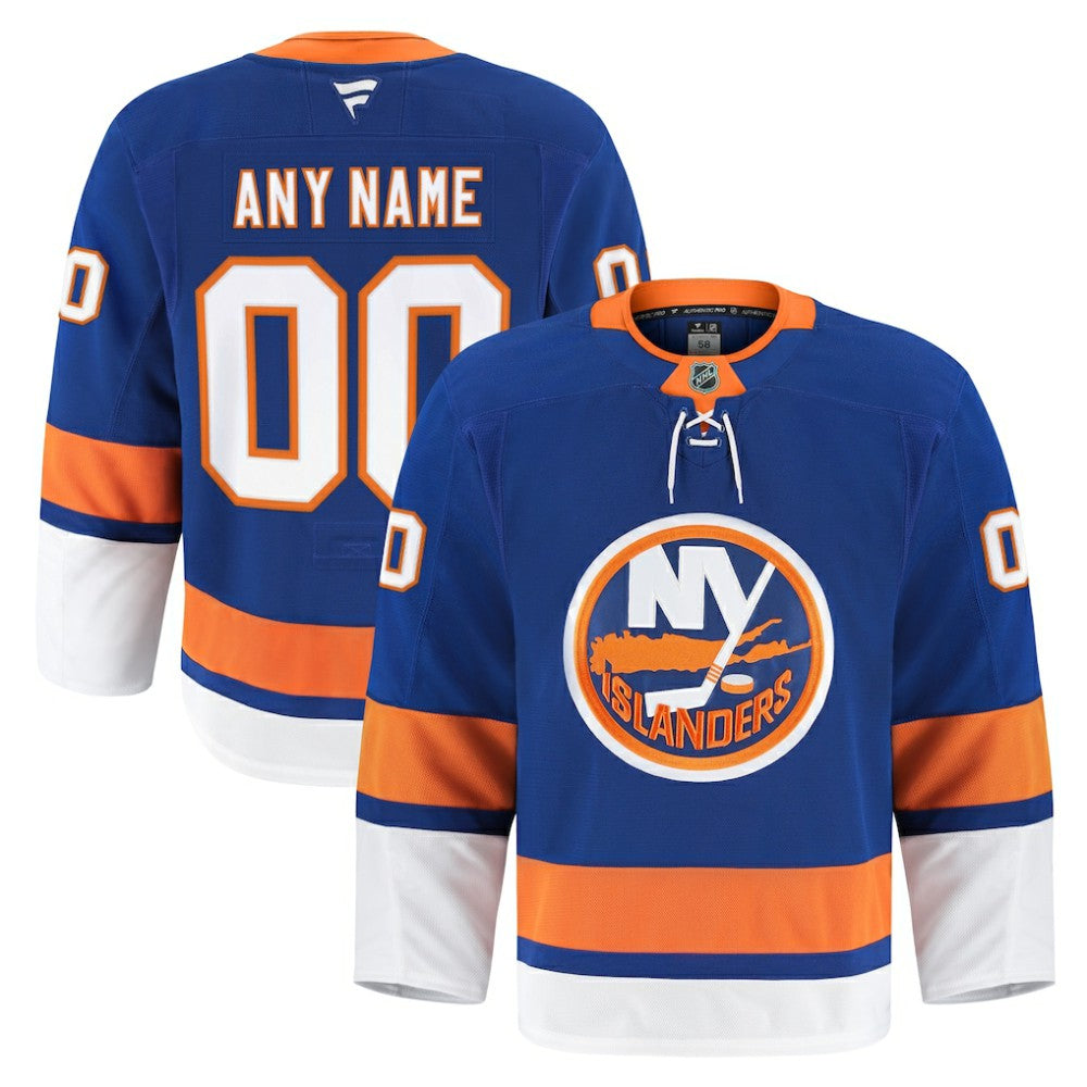 New York Islanders Fanatics Home Authentic Pro Custom Jersey - Royal | Fanatics on sale