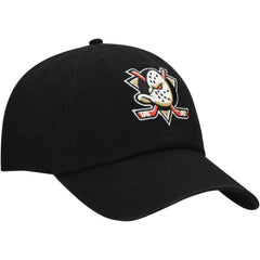 Anaheim Ducks '47 Core Logo Clean Up Adjustable Hat - Black | 47 brand online