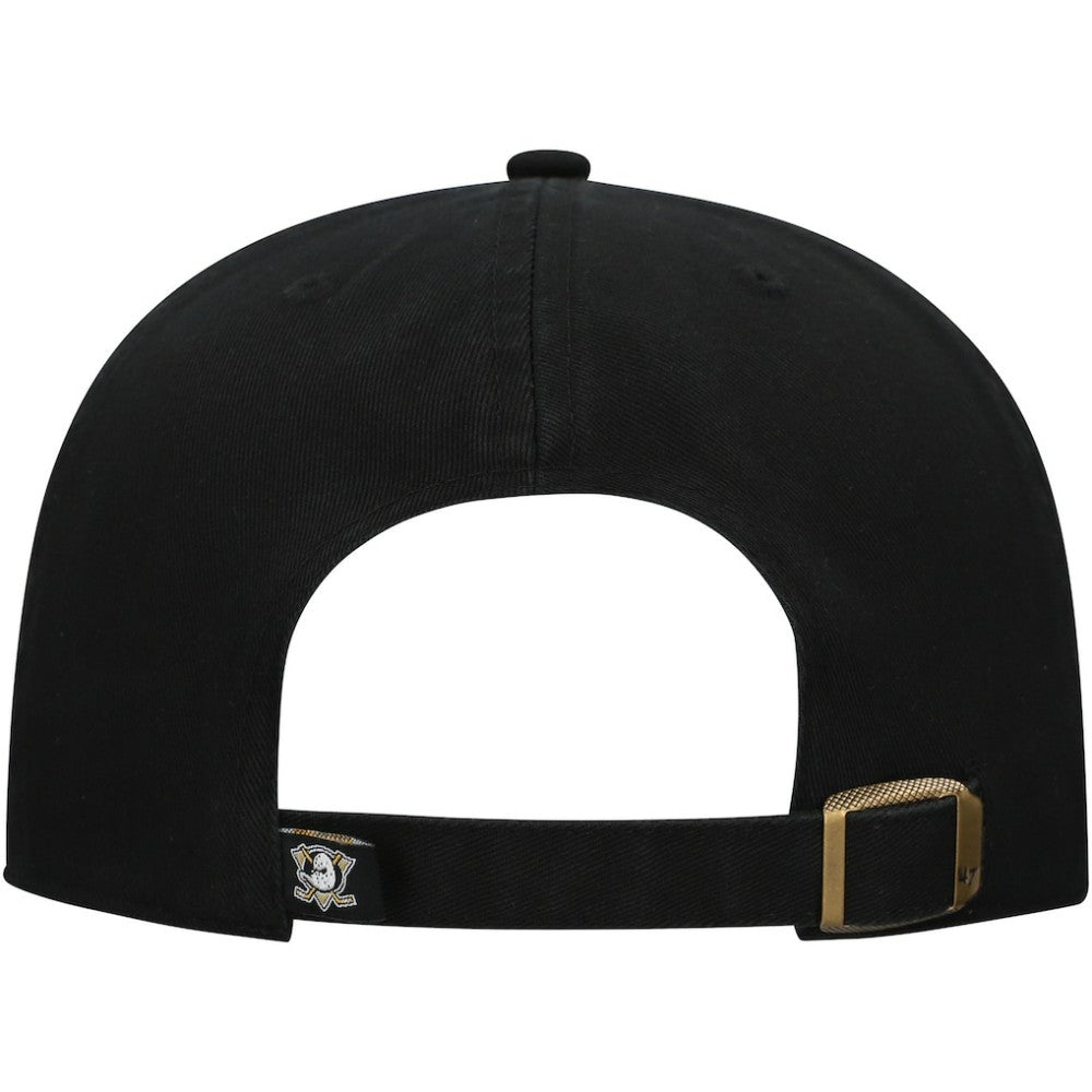 Anaheim Ducks '47 Core Logo Clean Up Adjustable Hat - Black | 47 brand online