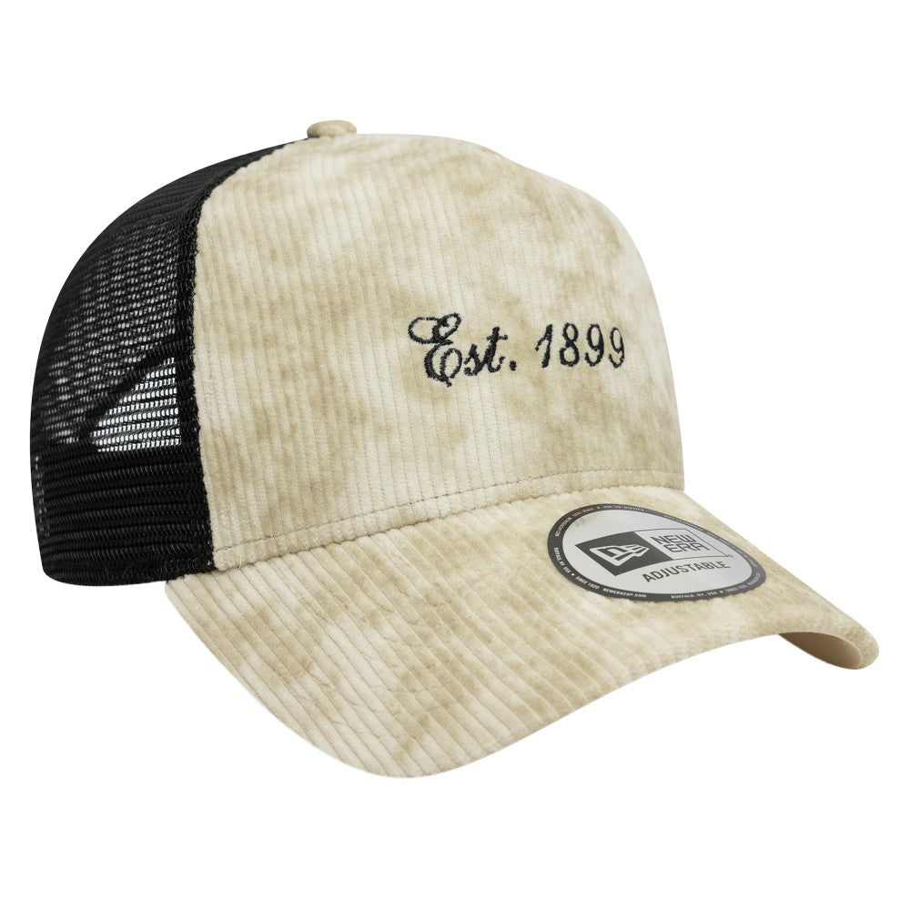 New Era - AC Milan New Era Corduroy Trucker Adjustable Hat - Tan