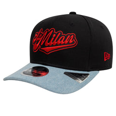 New Era - AC Milan New Era 9FIFTY Stretch-Snap Adjustable Hat - Black/Denim