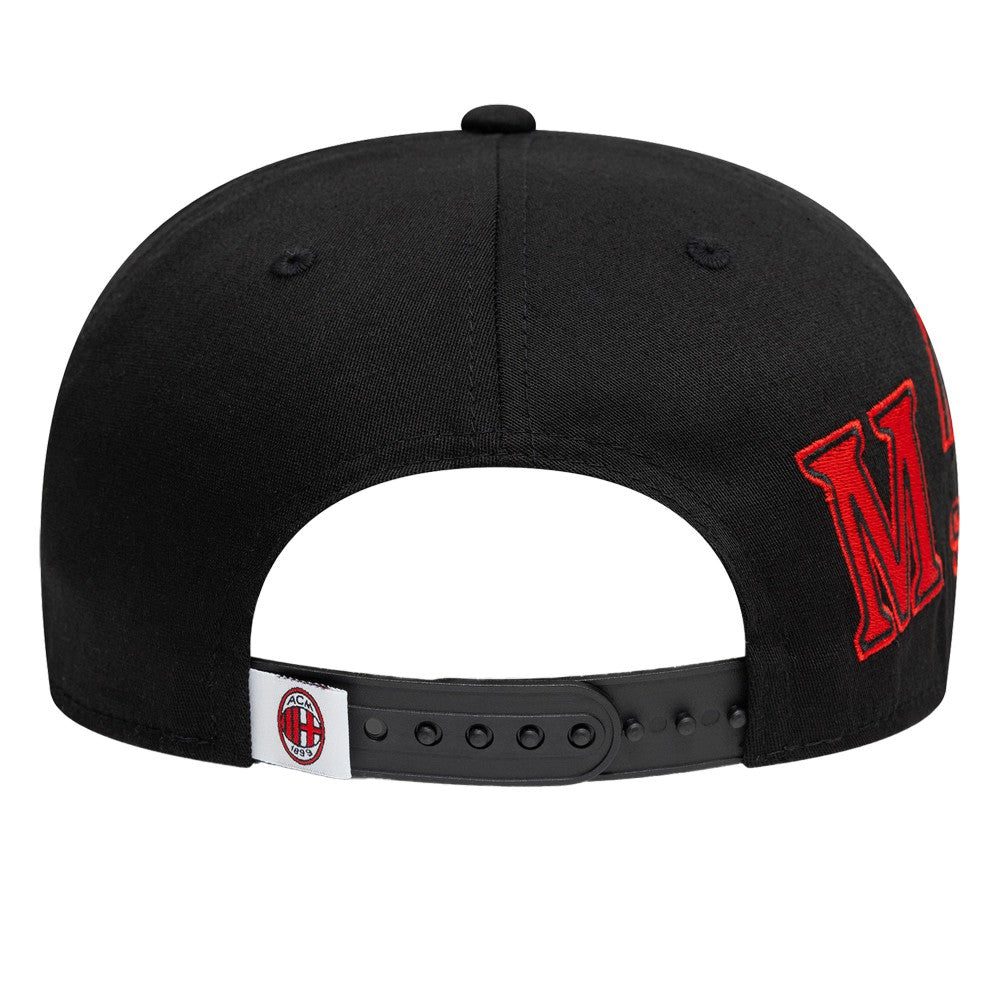 New Era - AC Milan New Era 9FIFTY Stretch-Snap Adjustable Hat - Black/Denim
