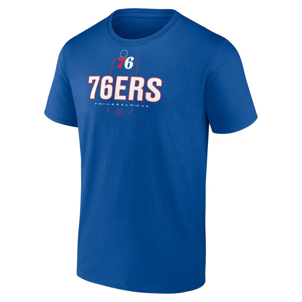 Paul George Philadelphia 76ers Behind The Back Name & Number T-Shirt - Royal