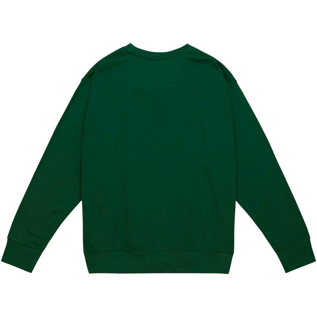New York Jets Basic Fleece Pullover Sweatshirt - Green - Mitchell & Ness