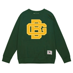 Green Bay Packers Basic Fleece Pullover Sweatshirt - Green - Mitchell & Ness