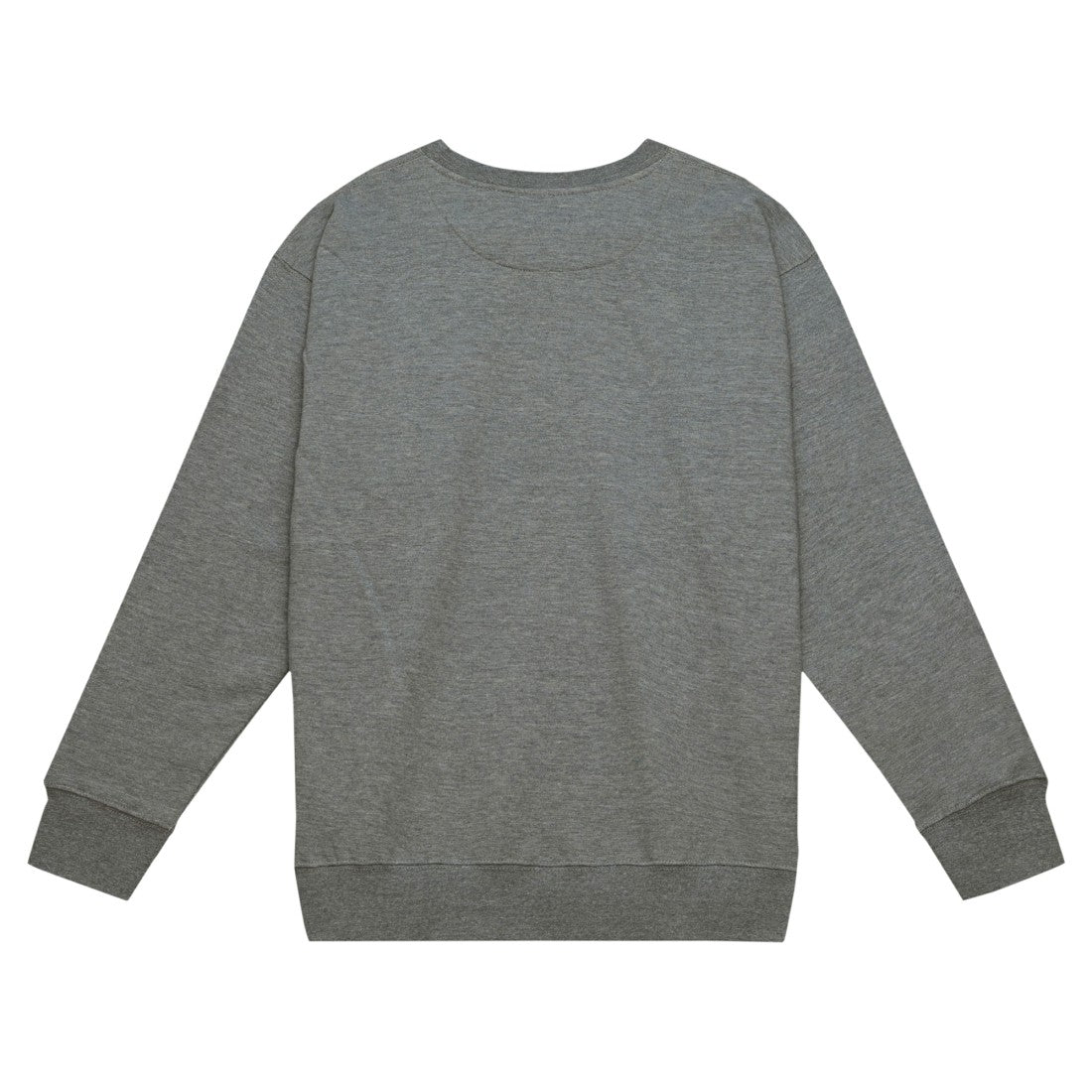 New York Jets Basic Fleece Pullover Sweatshirt - Heather Gray - Mitchell & Ness