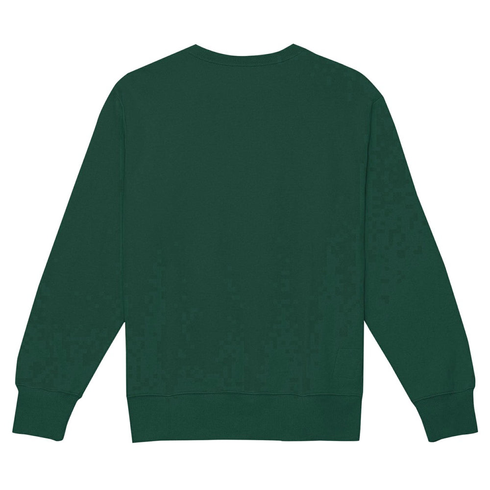 Green Bay Packers Basic Fleece Pullover Sweatshirt - Dark Green - Mitchell & Ness