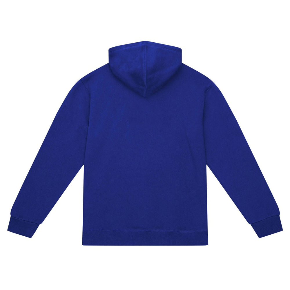 Los Angeles Rams Helmet Logo Vintage Pullover Hoodie - Royal - Mitchell & Ness