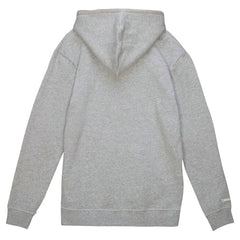 Minnesota Vikings Helmet Logo Vintage Pullover Hoodie - Heather Gray - Mitchell & Ness