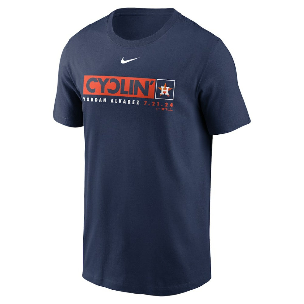 Yordan Alvarez Houston Astros Nike Hit For The Cycle T-Shirt for sale