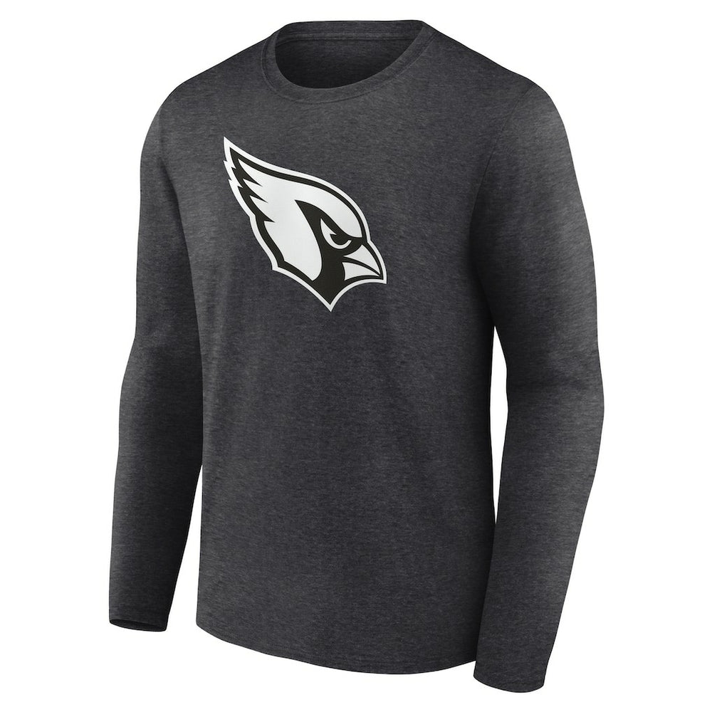 Arizona Cardinals Personalized Name & Number Monochrome Long Sleeve T-Shirt - Charcoal - NFL