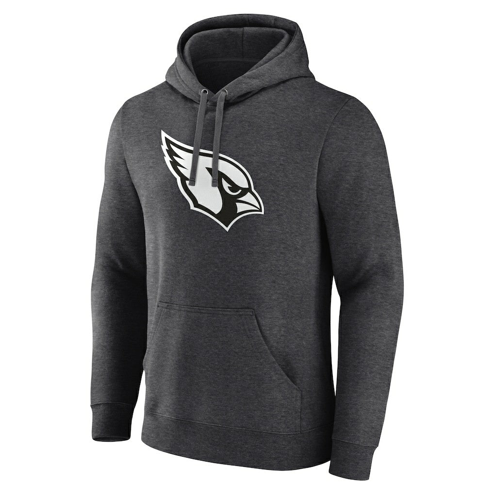 Arizona Cardinals Personalized Name & Number Monochrome Pullover Hoodie - Charcoal - NFL
