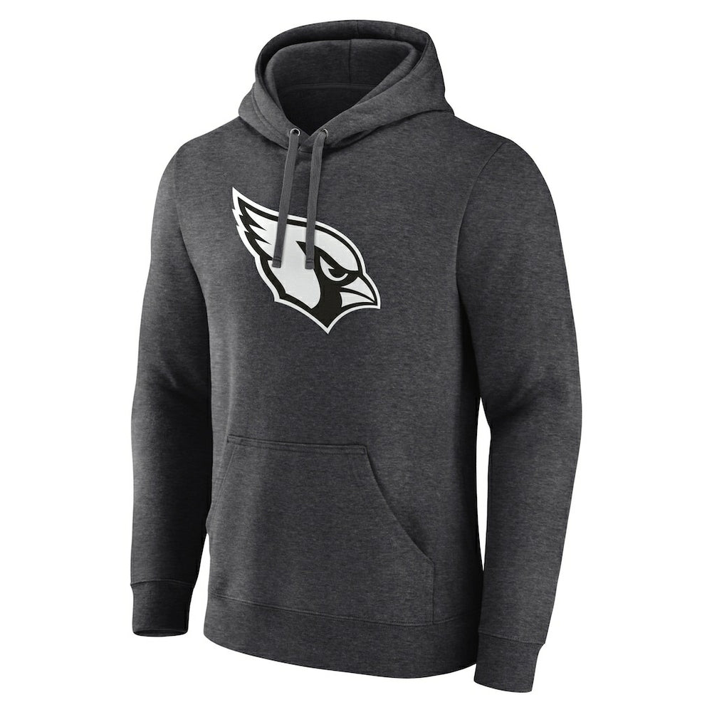 Arizona Cardinals Personalized Name & Number Monochrome Pullover Hoodie - Charcoal - NFL
