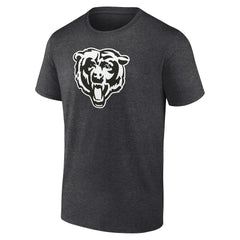 Chicago Bears Personalized Name & Number Monochrome T-Shirt - Charcoal - NFL
