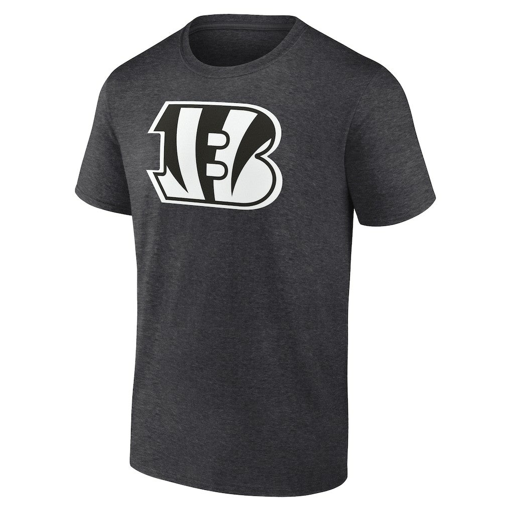 Cincinnati Bengals Personalized Name & Number Monochrome T-Shirt - Charcoal - NFL