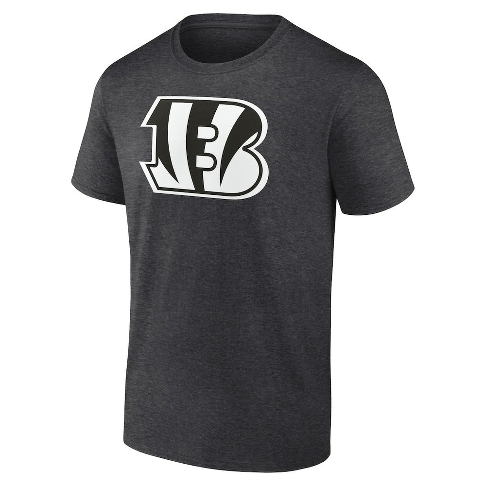 Cincinnati Bengals Personalized Name & Number Monochrome T-Shirt - Charcoal - NFL