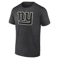 New York Giants Personalized Name & Number Monochrome T-Shirt - Charcoal - NFL