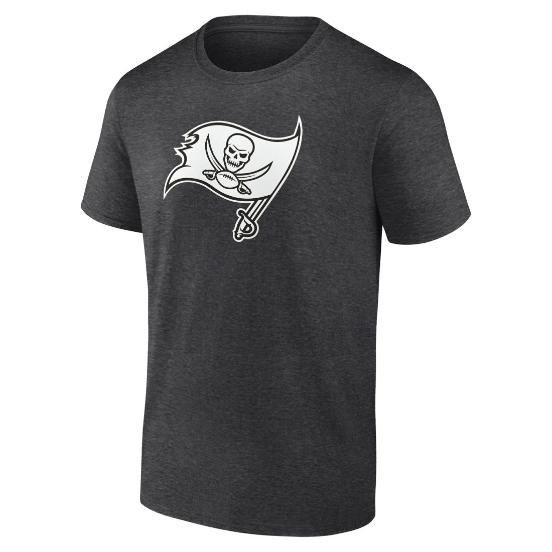 Tampa Bay Buccaneers Personalized Name & Number Monochrome T-Shirt - Charcoal - NFL