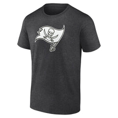 Tampa Bay Buccaneers Personalized Name & Number Monochrome T-Shirt - Charcoal - NFL