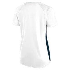 Dallas Cowboys Women's Plus Size Glitter Lace-Up V- Neck T-Shirt - White - Fanatics