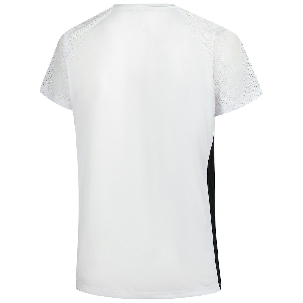 Cincinnati Bengals Women's Plus Size Glitter Lace-Up V- Neck T-Shirt - White - Fanatics