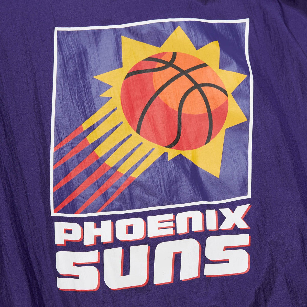 Mitchell & Ness Phoenix Suns Unisex Hardwood Classics Team OG 3.0 Anorak Half-Zip Windbreaker Jacket Purple