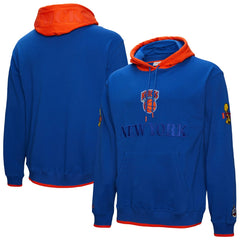 Mitchell & Ness New York Knicks Hardwood Classics Team OG 3.0 Pullover Hoodie Royal