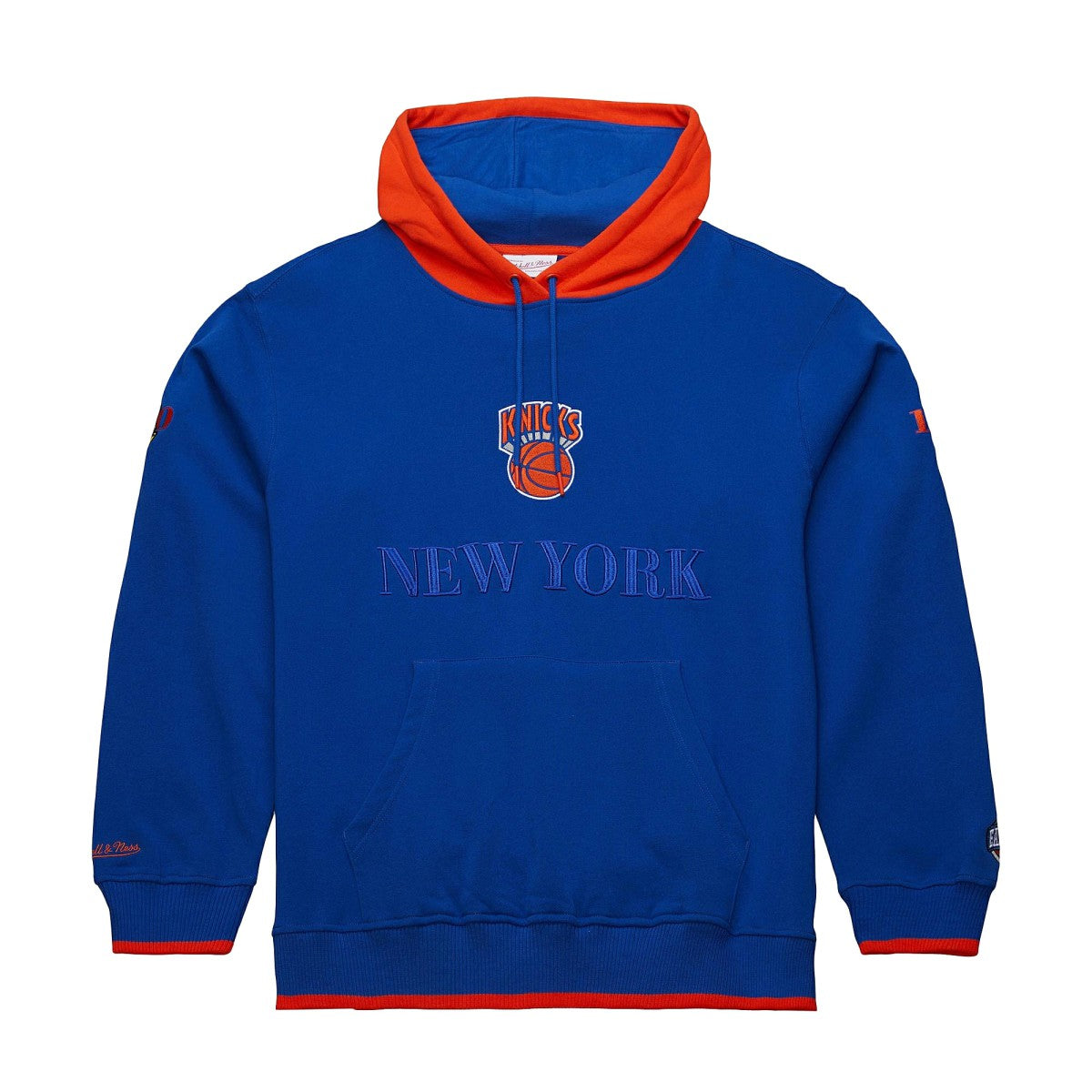 Mitchell & Ness New York Knicks Hardwood Classics Team OG 3.0 Pullover Hoodie Royal