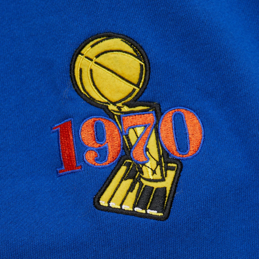 Mitchell & Ness New York Knicks Hardwood Classics Team OG 3.0 Pullover Hoodie Royal